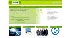Desktop Screenshot of inqbus-hosting.de
